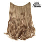Synthetic Invisible Wire Hair Extensions Secret Fish Line Hairpiece