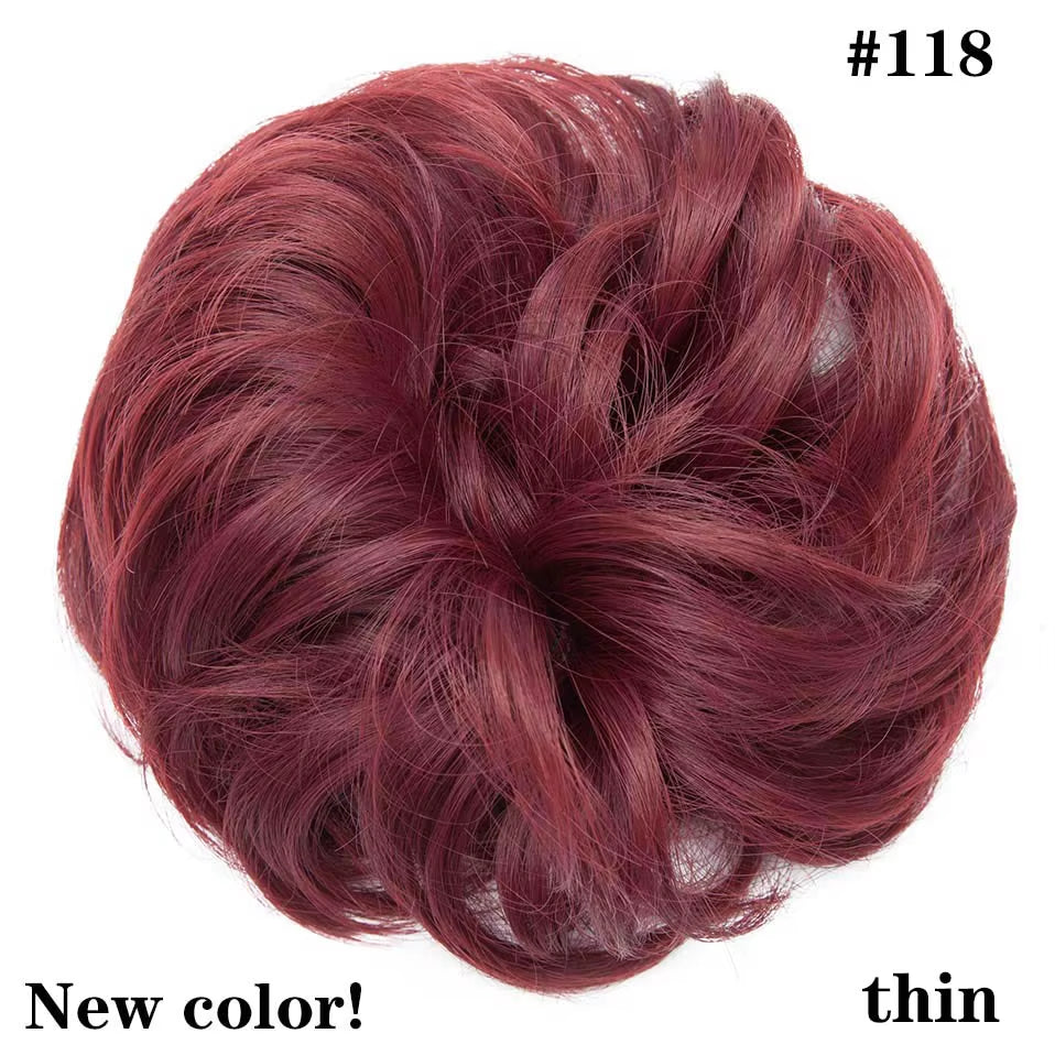 Curly Chignons Hair Scrunchie Extensions