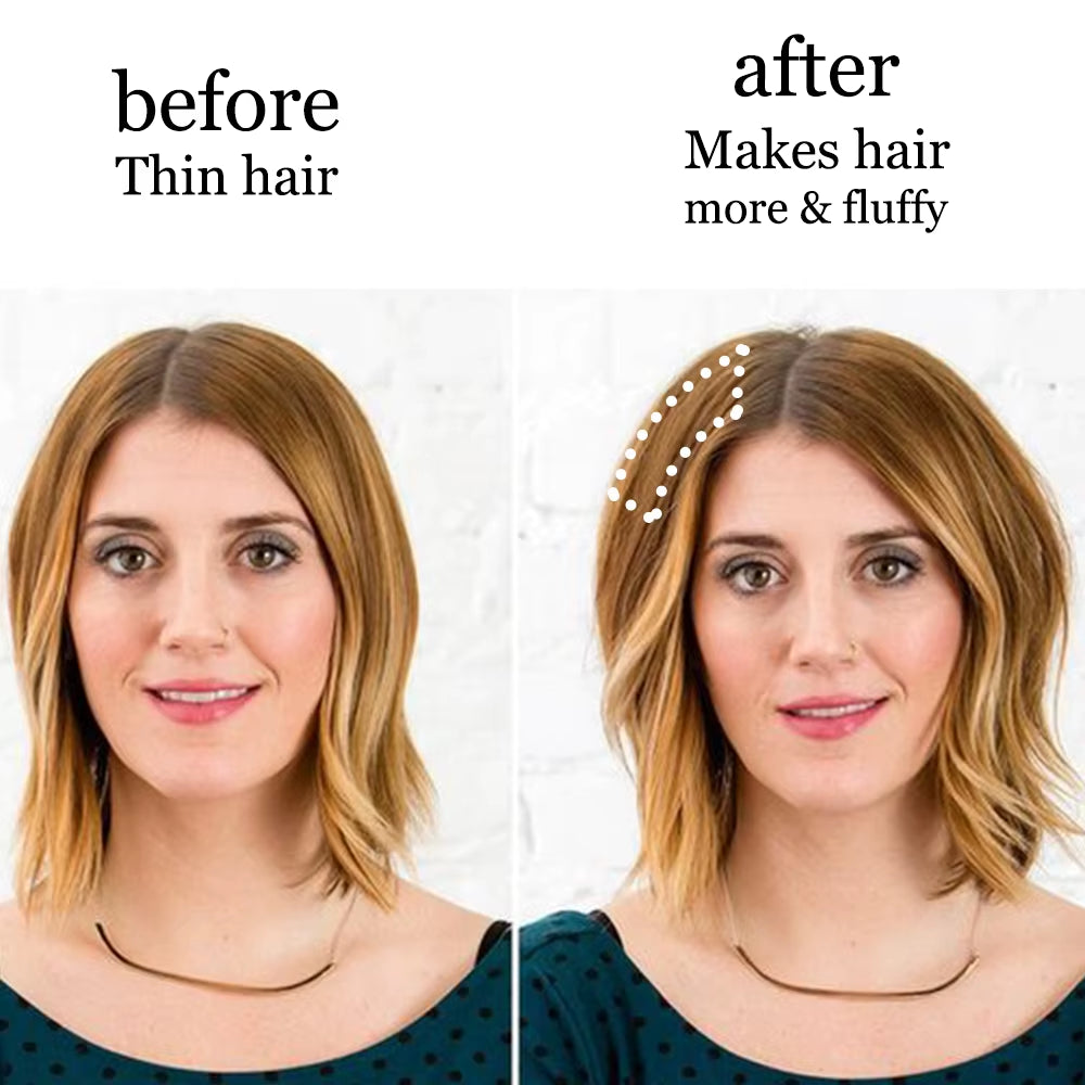 MERISI Synthetic Invisible Clip-In Hair Pads for Volume