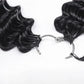 Tedhair Miracle Knots Human Feather Crochet Hair Deep Wave with No Spiral Ends - Pre-Separated Knotless Crochet Braids for Seamless Blending