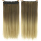 Dyed T-Color Straight Hair Clip Extensions
