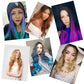 Favourite Long Wavy Synthetic Clip-In Hair Extensions 5 Clips