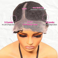 Short Curly Pixie Cut 13x4 Lace Front 100% Human Hair Wigs for Black Woman
