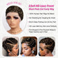 Short Curly Pixie Cut 13x4 Lace Front 100% Human Hair Wigs for Black Woman