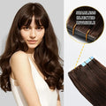 Tedhair Seamless Injected Hand-Tied Invisible Tape in Hair Extension 20Pcs Virgin Human Hair