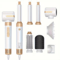 7 in 1 Hair Dryer Brush Brushless High Speed Hair Dryer with Diffuser Ionic Blow Dryer Hot Air Styling Comb Hair Curler