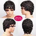 Short Curly Pixie Cut 13x4 Lace Front 100% Human Hair Wigs for Black Woman