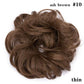 Synthetic Curly Hair Scrunchie Bun Elastic Hairpiece Extension