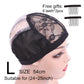 Ventilated Wig Net Cap with Combs for Wig Making