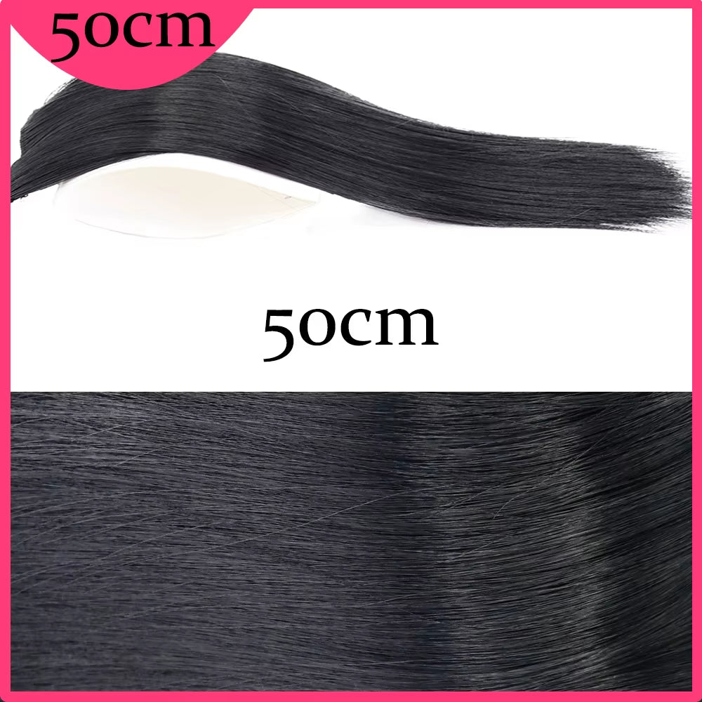 MERISI Synthetic Invisible Clip-In Hair Pads for Volume
