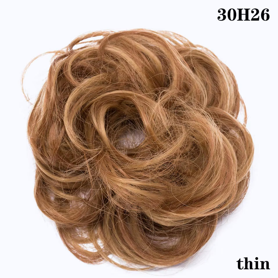 Curly Chignons Hair Scrunchie Extensions