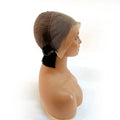 Tedhair 8 Inches Double Drawn Blunt Cut 13X4 Asymmetrical Bob Wig