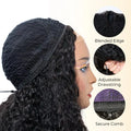 Tedhair Wear and Go 180% Density Half Wig Burmese Curly