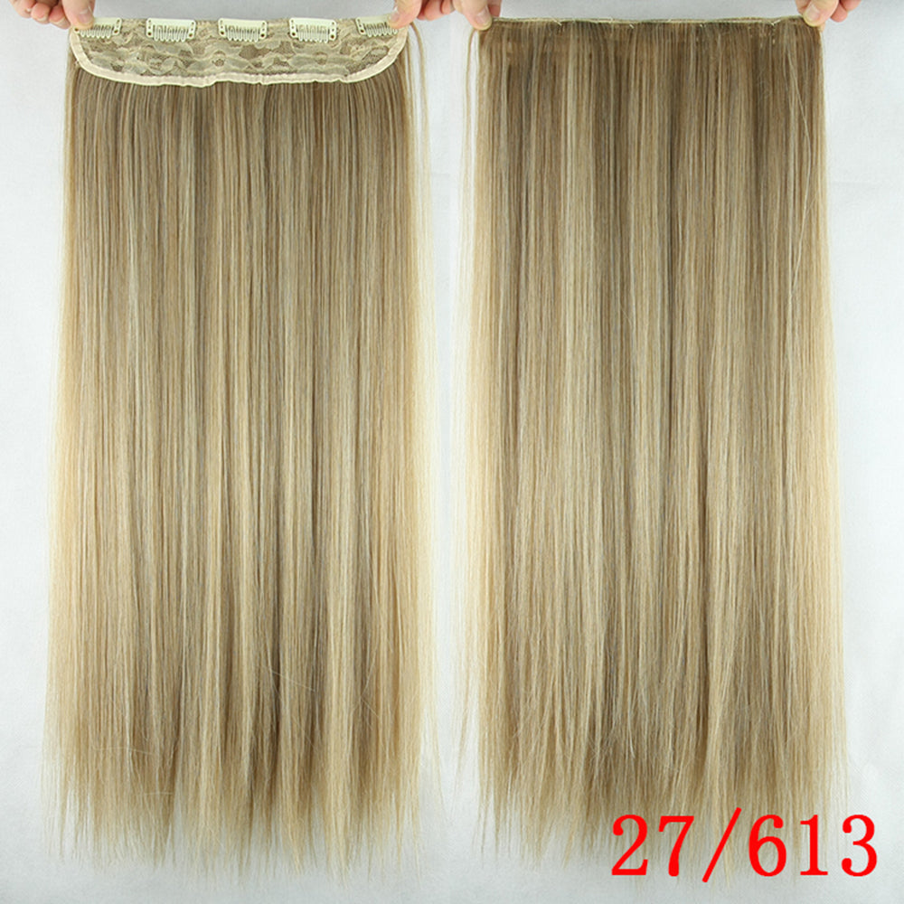 One-Piece Fake Five-Clip Hair Wig