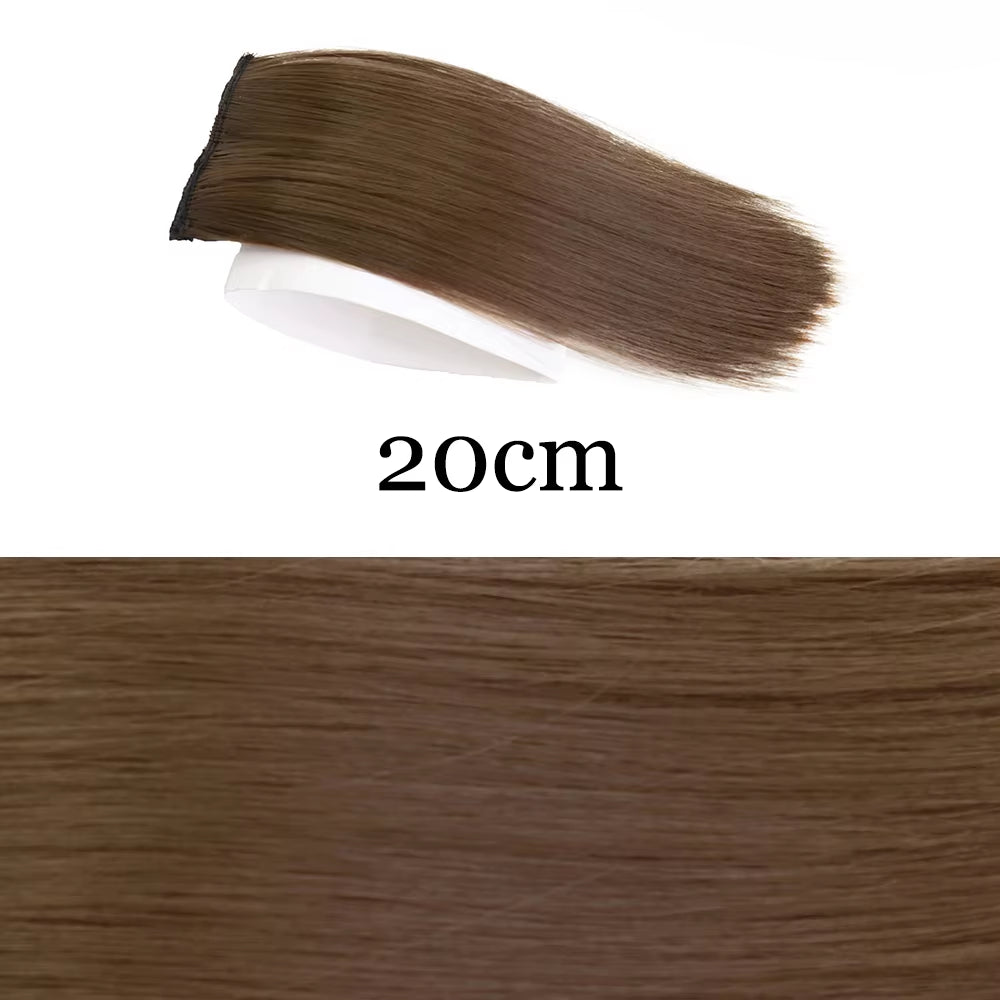 MERISI Synthetic Invisible Clip-In Hair Pads for Volume