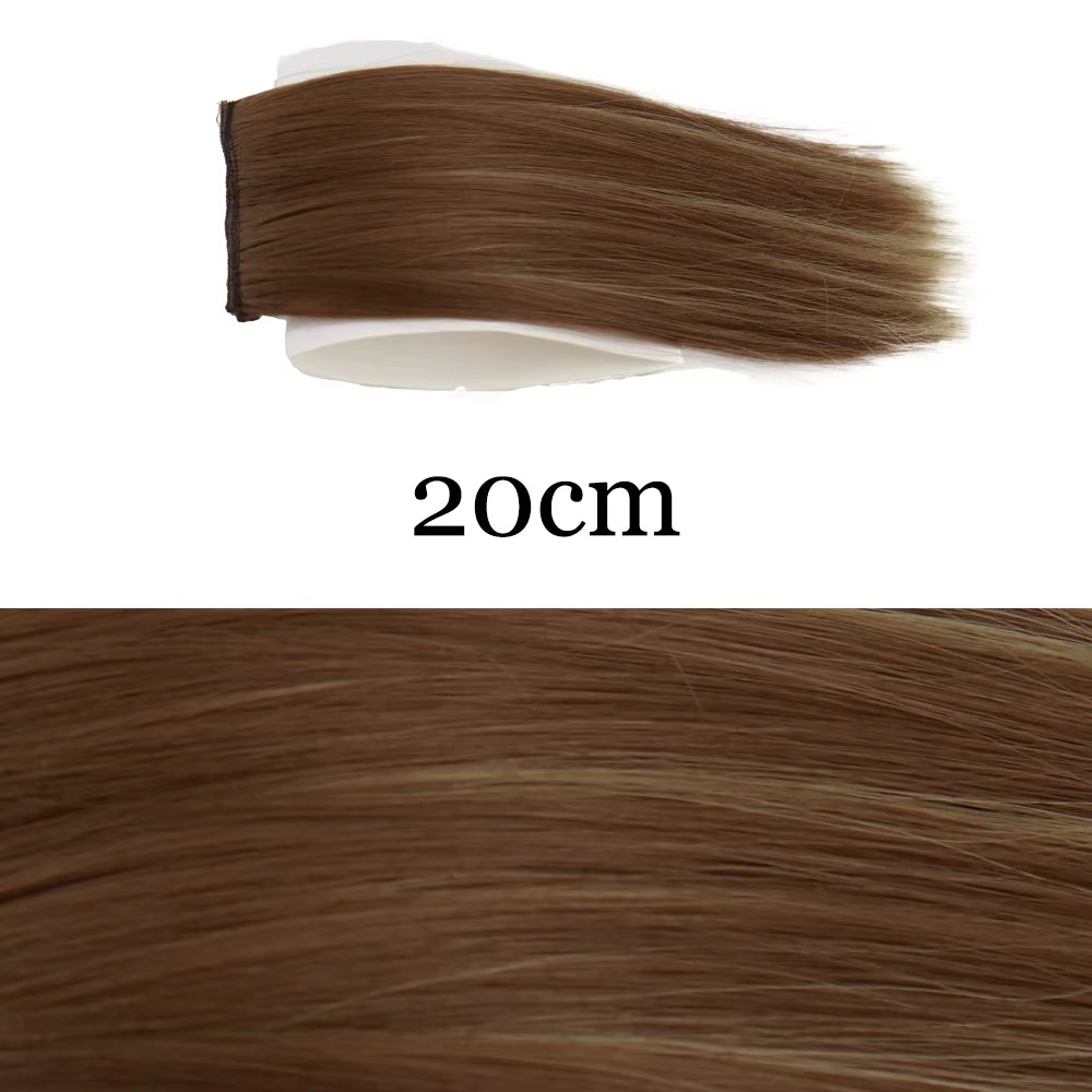MERISI Synthetic Invisible Clip-In Hair Pads for Volume