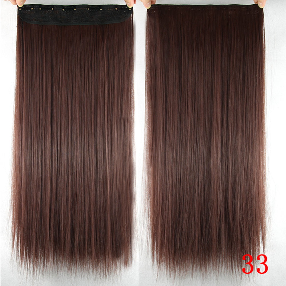 One-Piece Fake Five-Clip Hair Wig