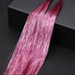 Sparkle Synthetic Hair Tinsel Extensions Bling Glitter Strands