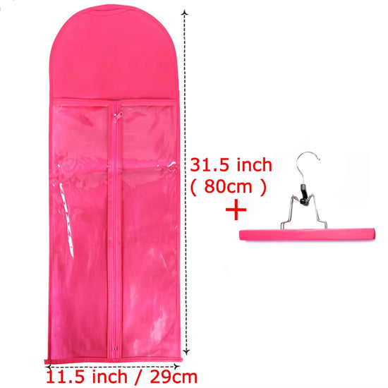 Portable Wig Storage Bag with Hanger in 4 Colors