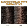 Non-Slip Silicone Wig Adhesive Tape Breathable Lace Wig Grids Knots Healer Hair Tape for Secure and Comfortable Fit