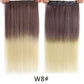 Favourite Long Wavy Synthetic Clip-In Hair Extensions 5 Clips