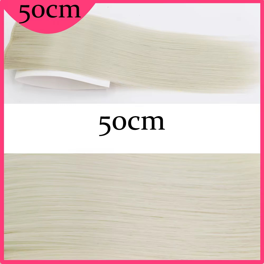 MERISI Synthetic Invisible Clip-In Hair Pads for Volume