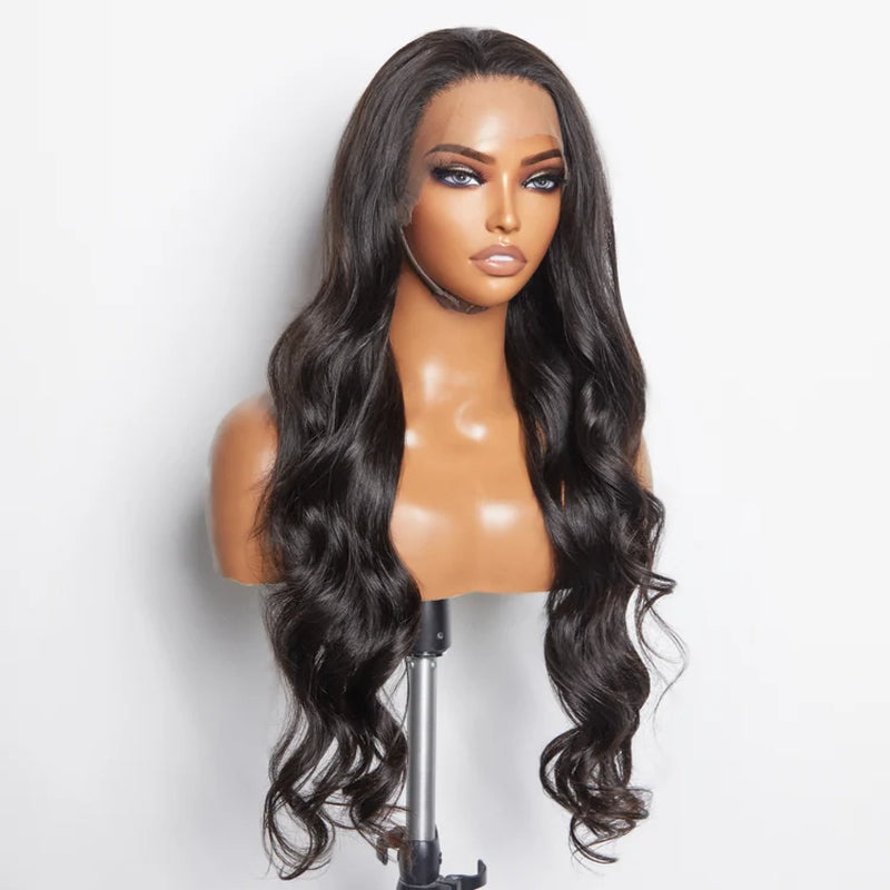 Tedhair 150% Density 13X6 Partingmax Glueless Lace Wigs 3D Cap Pre-Bleached Lace Front Wig Body Wave