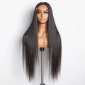 Tedhair 180% Density 5X5 Glueless Lace Closure Wig Straight