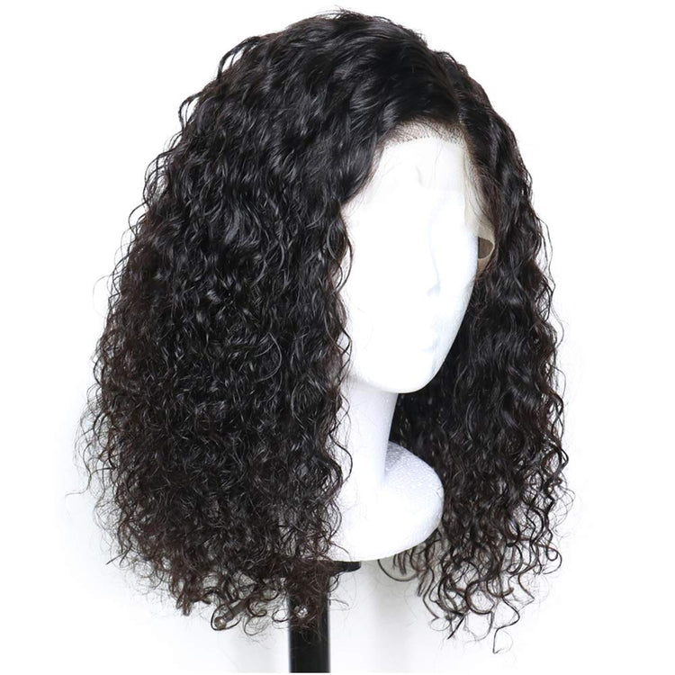 13X4 Lace Frontal Closure Burmese Curly Ear to Ear HD Lace Frontal 22Inch Human Hair Closure Free Part New Upgrade Pre Plucked Natural Hairline with Baby Hair