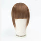 Human Hair Clip-In Bangs 3D Blunt Cut Extensions