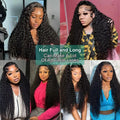 Loose Deep Wave 13x6 HD Lace Front Wig – 100% Brazilian Human Hair, 30–40 Inch, High Density