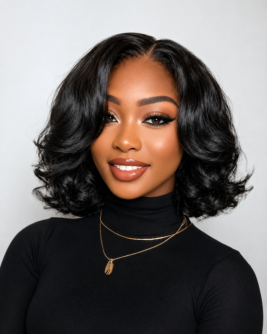 Bob Wig 5X5 Hd Lace Closure Wig Short Glueless Body Wave Human Hair Wigs 13X6 Hd Lace Wigs 220 Density 8 16 Inch for Black Women