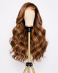 Body Wave Human Hair Wigs Highlight 4/27 HD Transparent Lace Frontal Wig 13X6 13X4 Human Hair for Women Preplucked Brazilian Wig