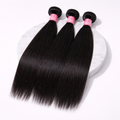 Straight Human Hair Bundles – Natural Color Weave