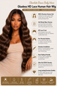 Chocolate Brown Body Wave Glueless HD Lace Human Hair Wig