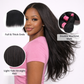 Straight Human Hair Bundles – Natural Color Weave
