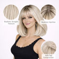 Women's Short Straight Wig