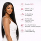 Straight Wigs Human Hair 13X4 Straight Lace Front Human Hair Wig Pre Plucked HD Transparent 30 Inch Lace Frontal Straight Human Hair Wigs for Women with Baby Hair 180 Density Natural Black