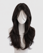 Luxurious Body Wavy Rose Headband Wig with French Bangs - Premium Quality Synthetic Hair