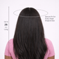 Straight Human Hair Bundles – Natural Color Weave