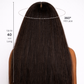 360° HD Lace Front Wig – 40-Inch Kinky Yaki Straight Human Hair