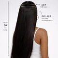 Straight Wigs Human Hair 13X4 Straight Lace Front Human Hair Wig Pre Plucked HD Transparent 30 Inch Lace Frontal Straight Human Hair Wigs for Women with Baby Hair 180 Density Natural Black