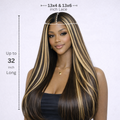 Ali Coco Highlight Blonde Lace Front Wig – Human Hair