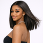 Straight Bob Lace Front Wig – 13x4 Glueless, 250% Density Human Hair