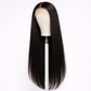 Straight Wigs Human Hair 13X4 Straight Lace Front Human Hair Wig Pre Plucked HD Transparent 30 Inch Lace Frontal Straight Human Hair Wigs for Women with Baby Hair 180 Density Natural Black