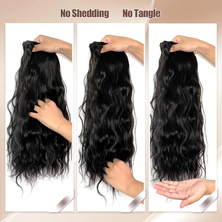 16A Raw Cambodian Human Hair Bundles Body Wave 100% Virgin Human Hair Extensions Women 30 34Inch Wavy Double Drawn 1/2/3 Bundles