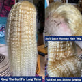 Blonde HD Lace Front Wig – 13x4/13x6 Deep Wave Human Hair Wig