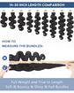 16A Raw Cambodian Human Hair Bundles Body Wave 100% Virgin Human Hair Extensions Women 30 34Inch Wavy Double Drawn 1/2/3 Bundles