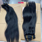 Doreen Brazilian Straight Clip-In Human Hair Extensions 160G-240G 10Pcs