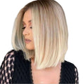 Women’s Short Straight Wig – Soft, Breathable Full Cap for Daily Styling